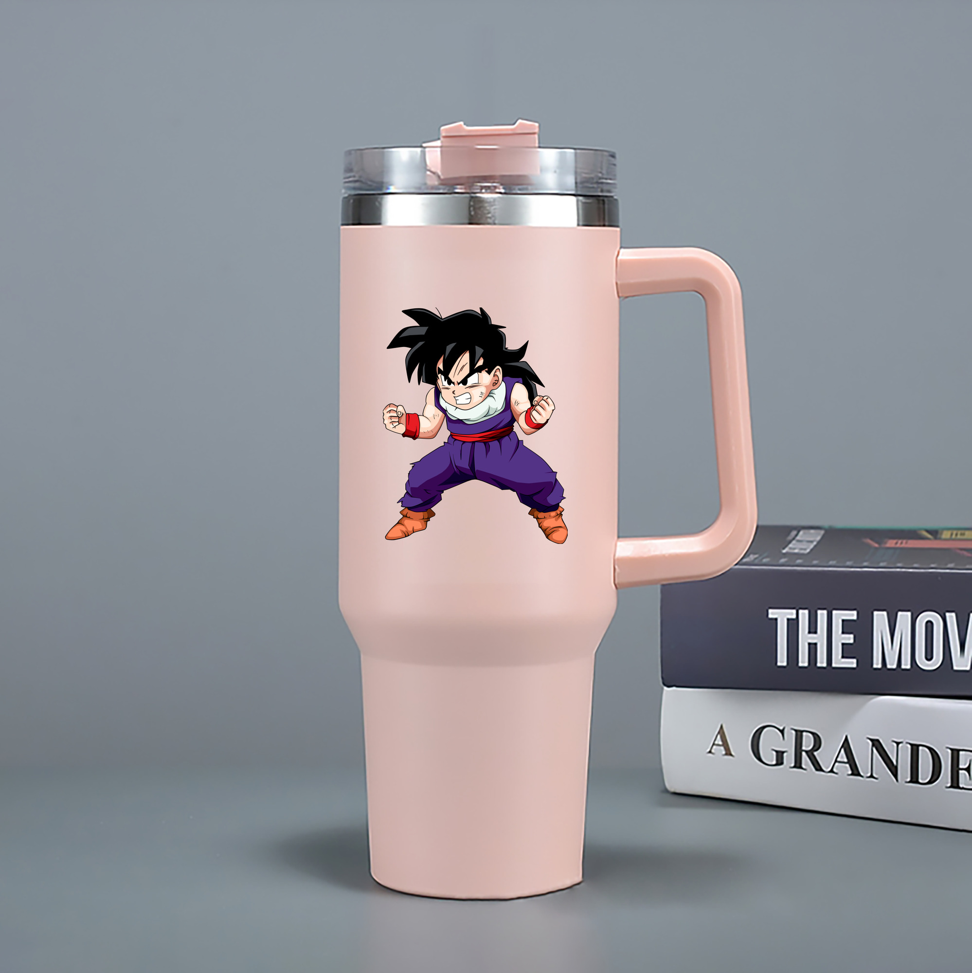 （画像用） ドラゴンボール 孫 悟飯（そんごはん）DRAGON BALL Son Gohan 1200mL車用タンブラー（カラープリント）